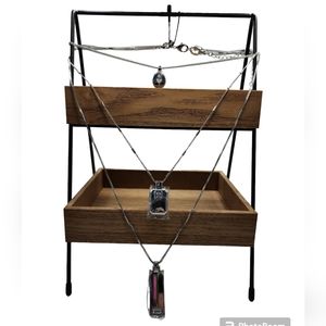 White House Black Market Convertible Pendant Necklace